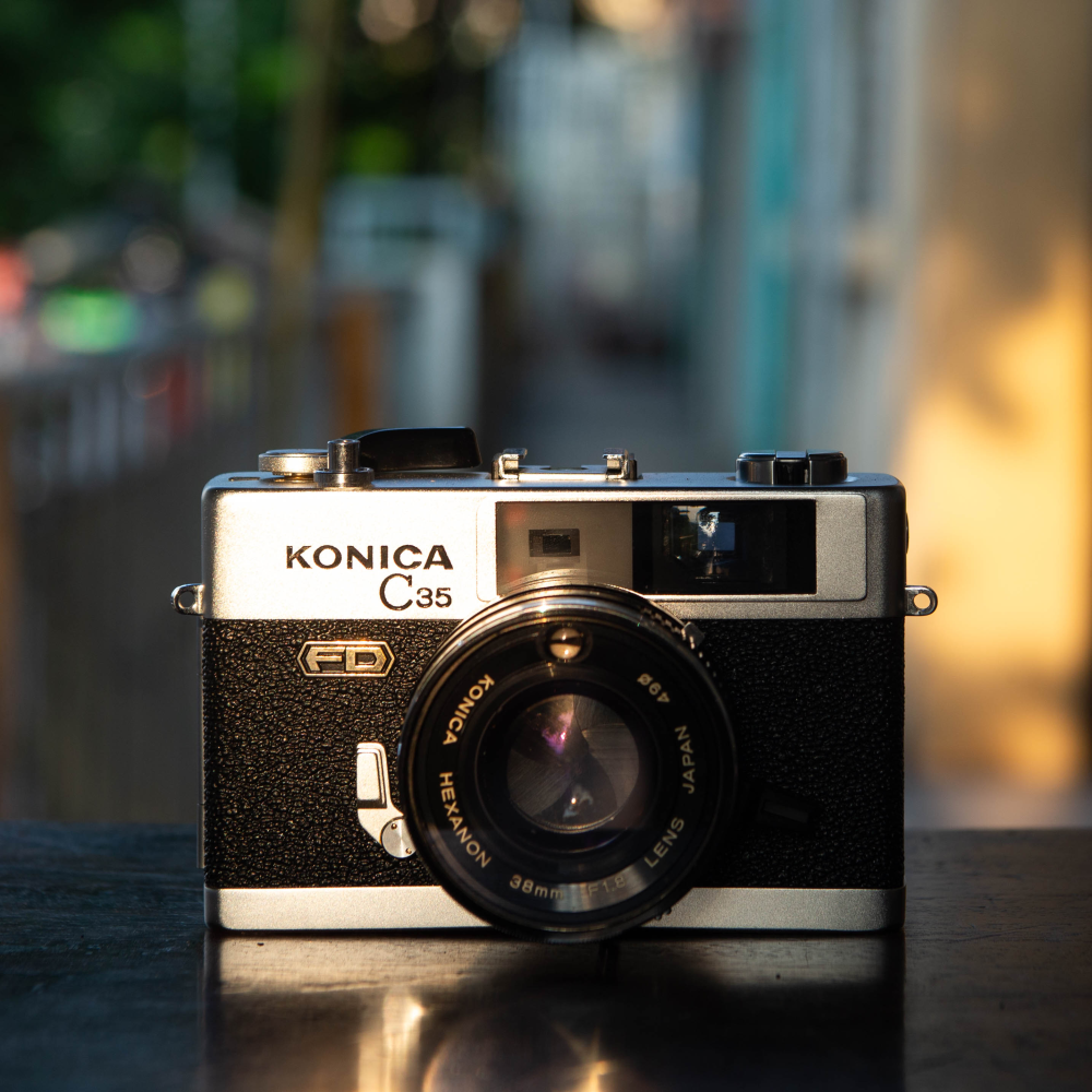 Konica C35 FD – Konica Hexanon 38mm f/1.8