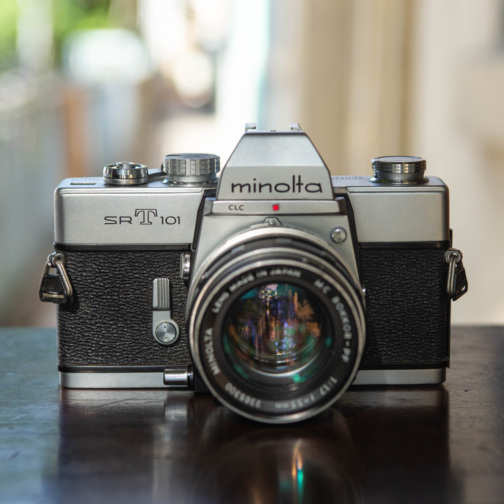 Minolta SRT 101 – Minolta MC Rokkor-PF 55mm f/1.7