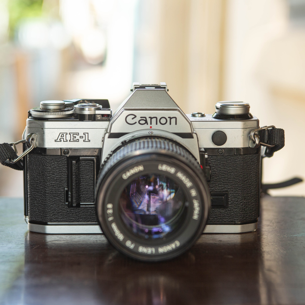Canon AE-1 – Canon Lens FD 100mm f/2.8 SSC
