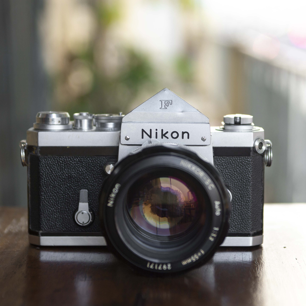 NIKON F (GÙ CHÙA)+ NIKKOR-SC AUTO 55MM F/1.2