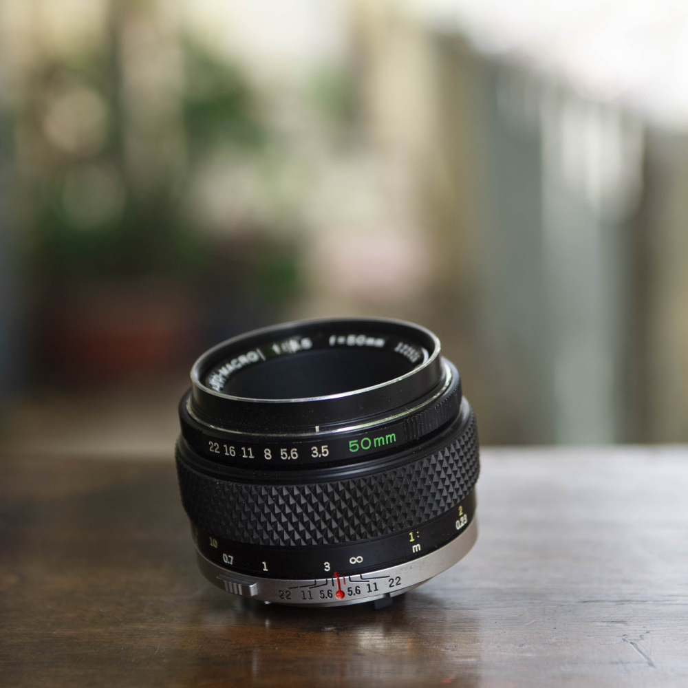 OLYMPUS ZUIKO AUTO MACRO 50MM F/3.5