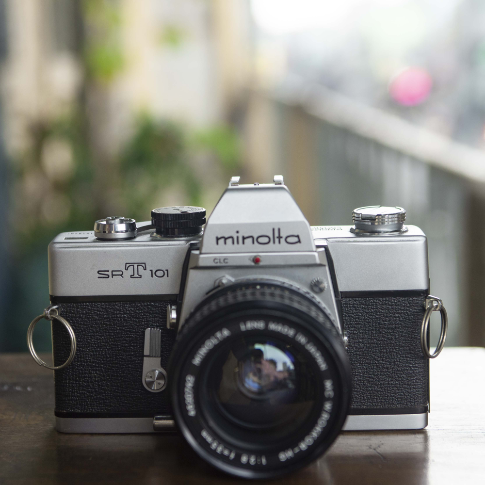 MINOLTA SRT101 + W.ROKKOR-HG 35MM F/2.8