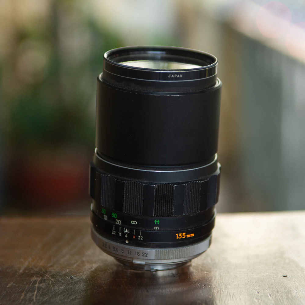 MINOLTA TELE ROKKOR PF MC 135MM F/2.8 