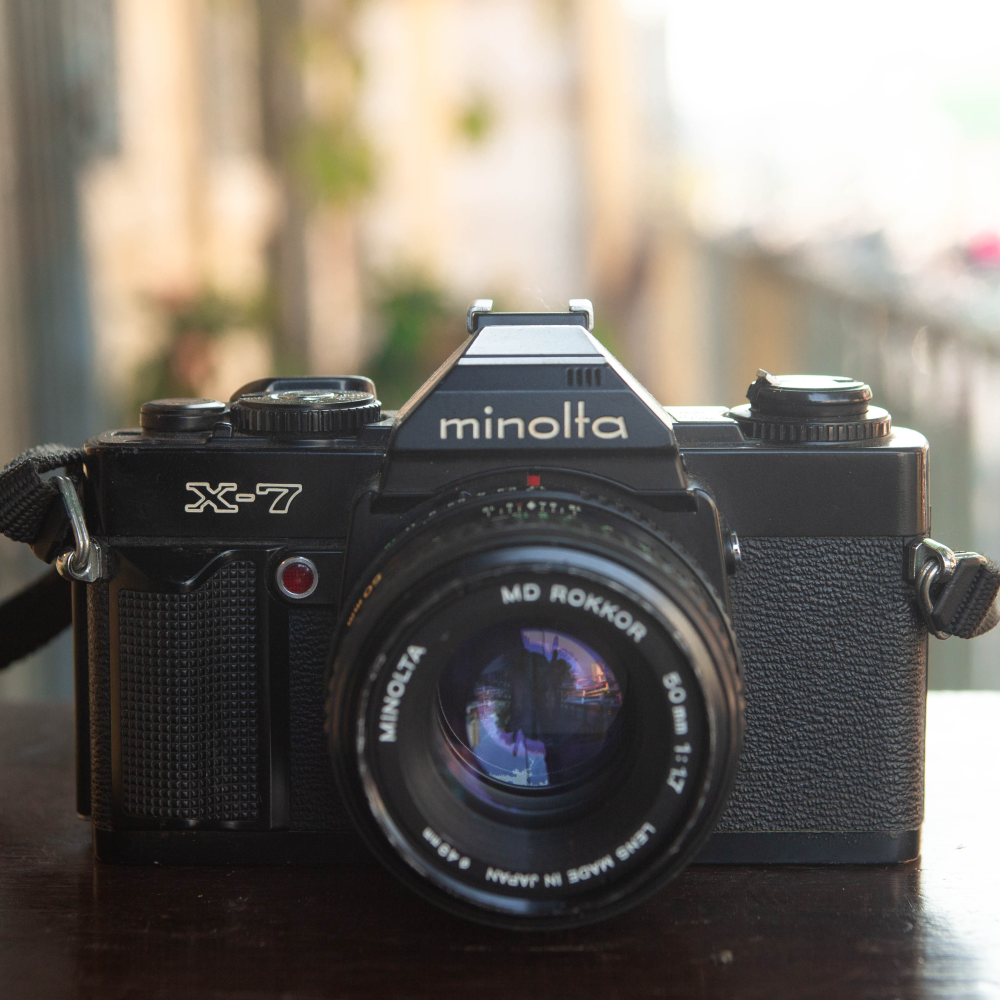 MINOLTA X7 + MD ROKKOR 50MM F/1.7