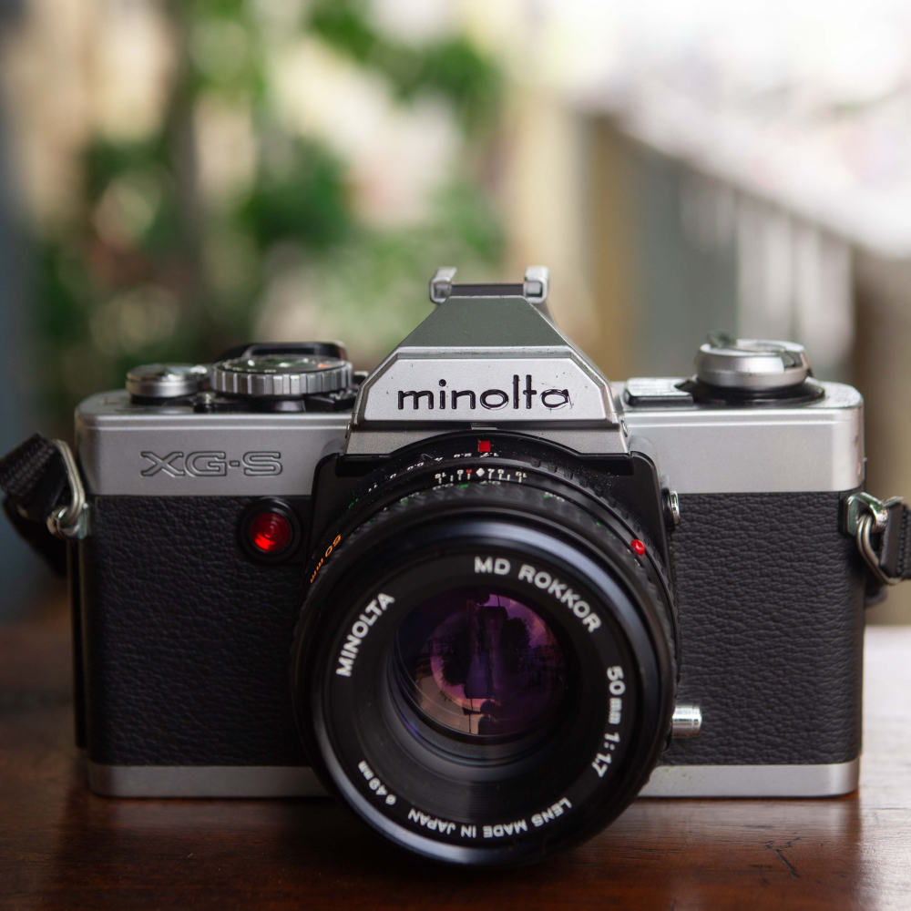 MINOLTA XG-S - MD ROKKOR 50MM F/1.7 