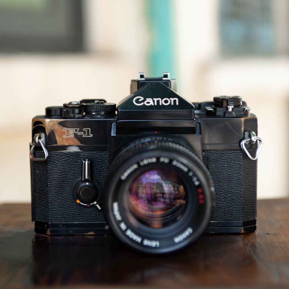 Canon F-1 – Canon Lens FD 50mm f/1.4 S.S.C