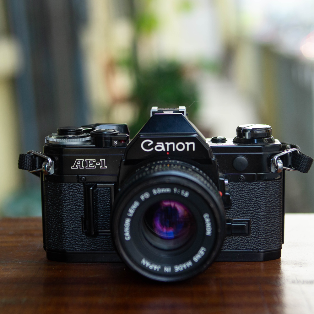 CANON AE1 + FD 50MM F/1.8
