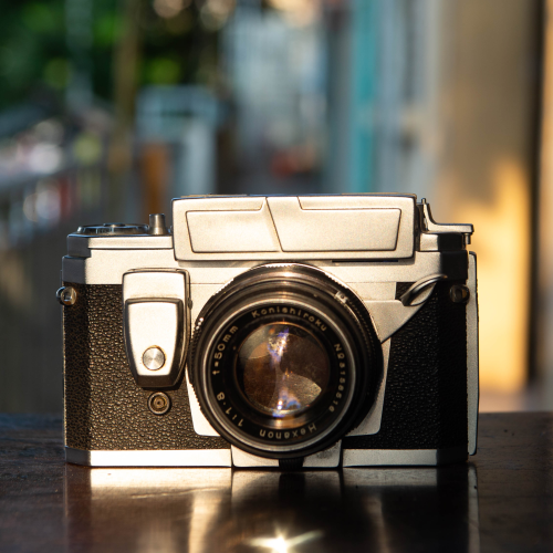 Konica III M – Konishiroku Hexanon 50mm f/1.8