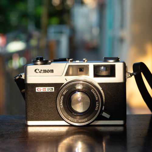 Canon Canonet GIII QL17 – Canon 40mm f/1.7