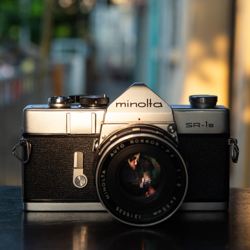 Minolta SR-1s – Minolta Auto Rokkor-PF 55mm f/2