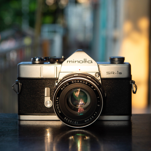 Minolta SR-1s – Minolta Auto Rokkor-PF 55mm f/2