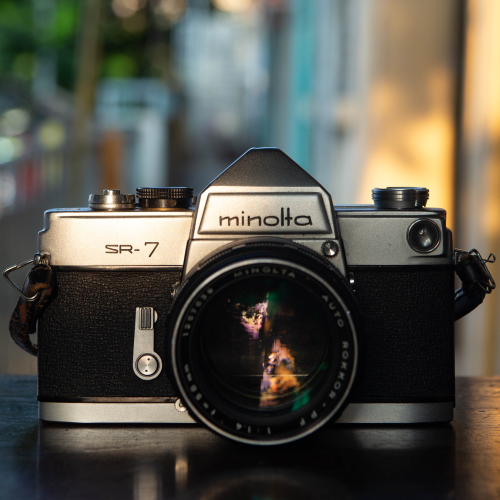 Minolta SR-7 –Minolta Auto Rokkor-PF 58mm f/1.4