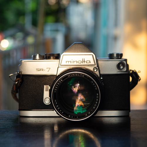 Minolta SR-7 –Minolta Auto Rokkor-PF 58mm f/1.4