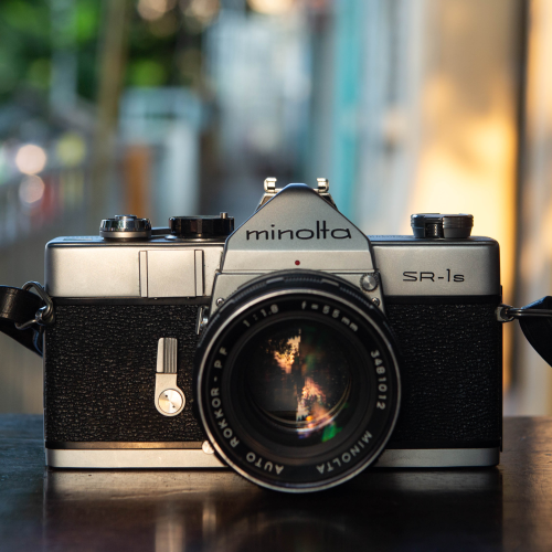 Minolta SR-1s – Minolta Auto Rokkor-PF 55mm f/1.8