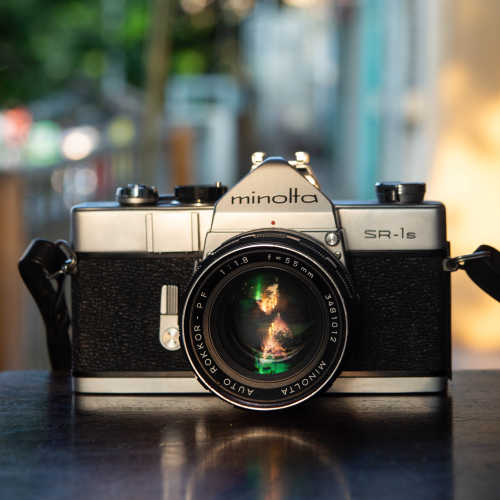 Minolta SR-1s – Minolta Auto Rokkor-PF 55mm f/1.8