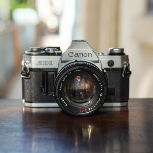 Canon AE1 – Canon Lens FD 50mm f/1.4 SSC