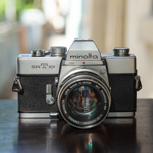 Minolta SRT 101 – Minolta MC Rokkor-PF 55mm f/1.7