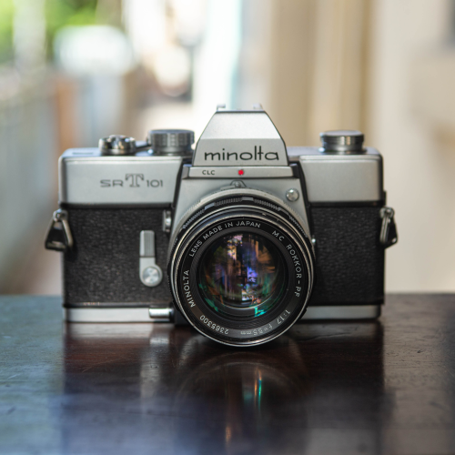 Minolta SRT 101 – Minolta MC Rokkor-PF 55mm f/1.7