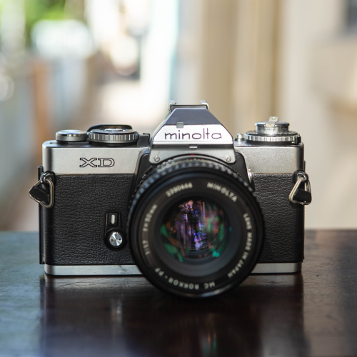 Minolta XD – Minolta MC Rokkor PF 50mm f/1.7
