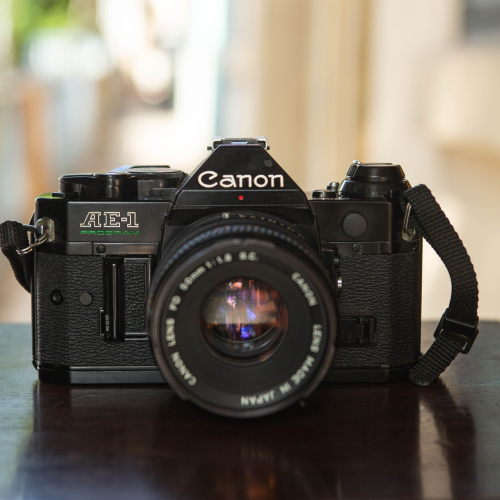 Canon AE-1 Program – Canon Lens FD 50mm f/1.8 SC