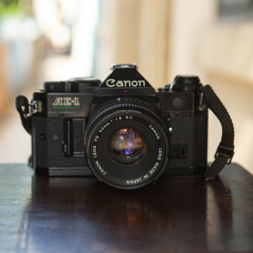 Canon AE-1 Program – Canon Lens FD 50mm f/1.8 SC