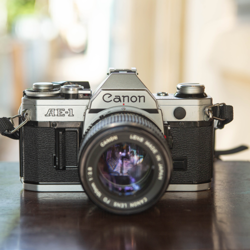 Canon AE-1 – Canon Lens FD 100mm f/2.8 SSC