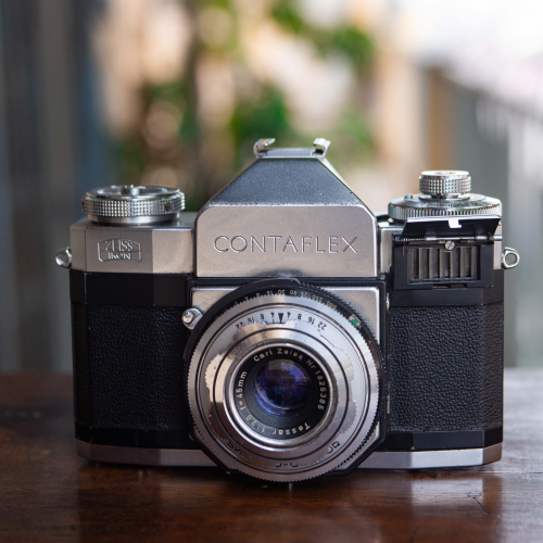 CONTAFLEX II - CARL ZEISS TESSAR 45MM F/2.8