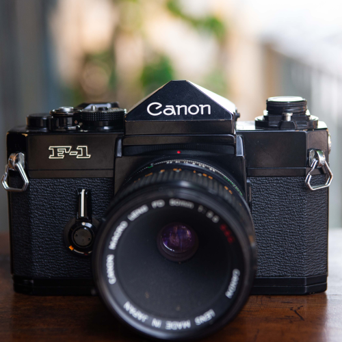 CANON F-1 (EARLY) - FD 50MM F/3.5 MACRO