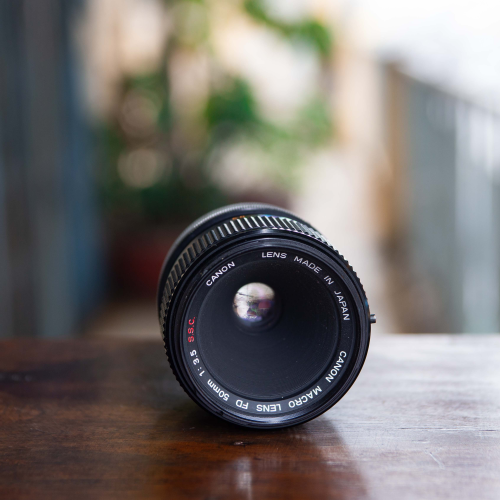 CANON F-1 (EARLY) - FD 50MM F/3.5 MACRO