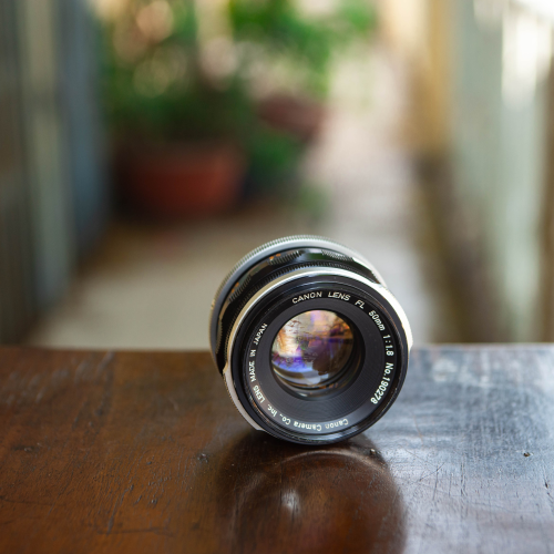 CANON FP - LENS CANON  FL 50MM F/1.8 