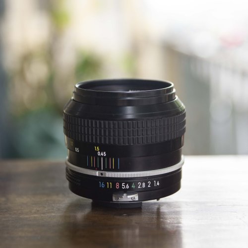 NIKON 50MM F/1.4 ĐỜI K ĐÃ MÀI NGÀM 