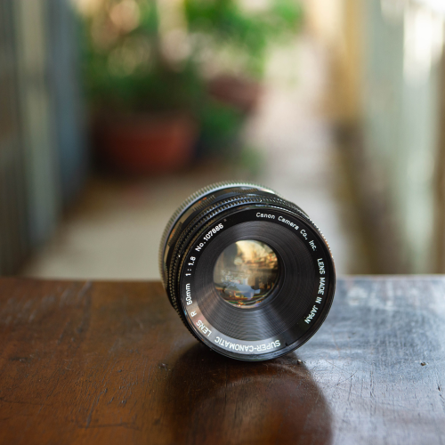 CANON RM - LENS SUPER CANOMATIC R 50MM F/1.8 