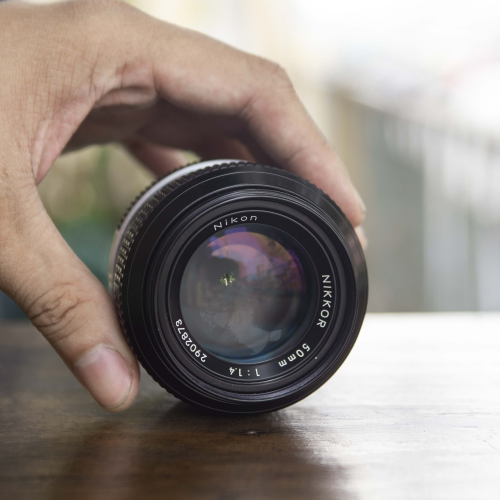 NIKON 50MM F/1.4 ĐỜI K ĐÃ MÀI NGÀM 