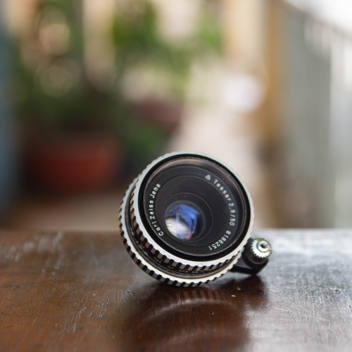 EXA IA + CARL ZEISS JENA TESSAR 50/2.8