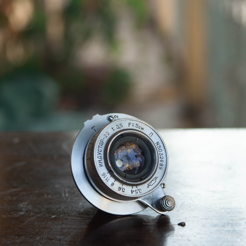 NICCA 3S + INDUSTAR 5CM F/3.5
