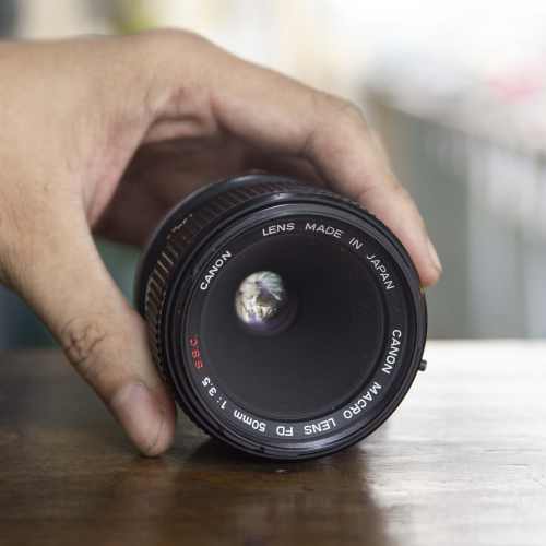 CANON FD MACRO 50MM F/3.5 SSC