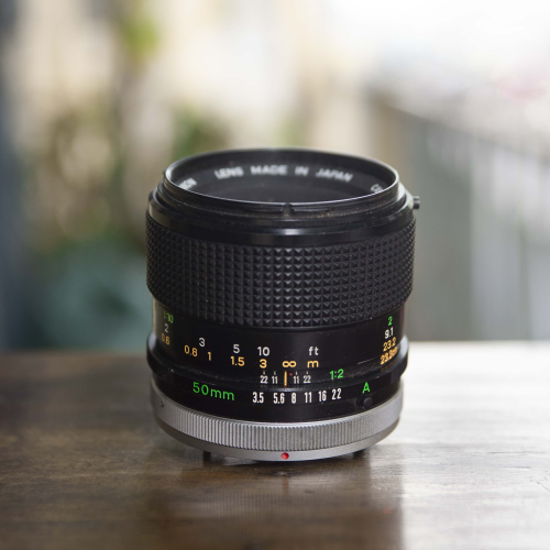 CANON FD MACRO 50MM F/3.5 SSC