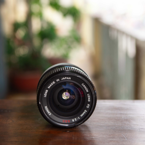 CANON EF - CANON FD 24MM F/2.8 SSC