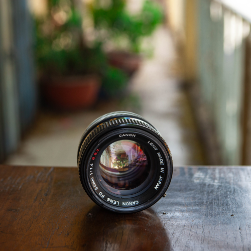 CANON NEW F-1 + FD 50MM F/1.4 