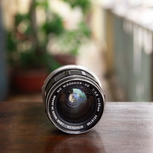 MINOLTA SR-1 - MC W.ROKKOR-HG 35MM F/2.8
