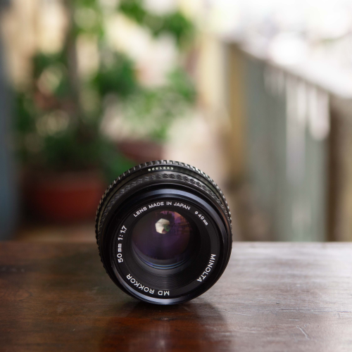 MINOLTA XG-S - MD ROKKOR 50MM F/1.7 