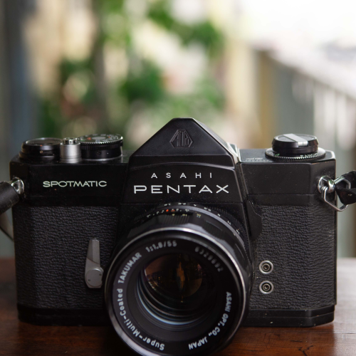 PENTAX SPOTMATIC SP- TAKUMAR 55M F/1.8