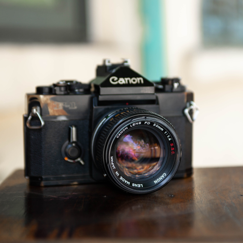 Canon F-1 – Canon Lens FD 50mm f/1.4 S.S.C