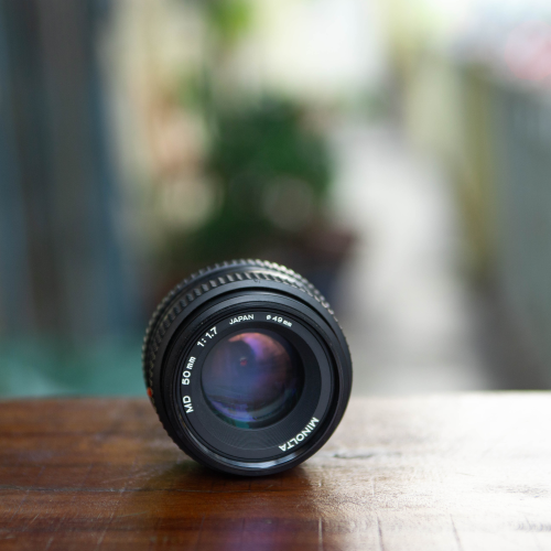 MINOLTA X500 + MD 50MM F/1.7