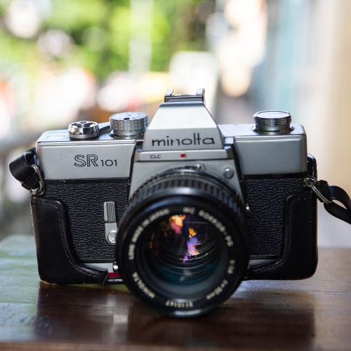 Minolta SR101 – MC Rokkor-PG 50mm f/1.4