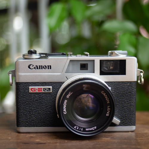 Canon Canonet QL17 G-III – Canon Lens 40mm f/1.7