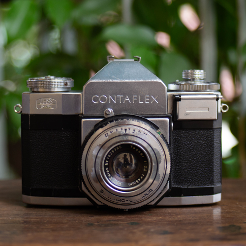 Zeiss Ikon Contaflex – Carl Zeiss 45mm f2.8
