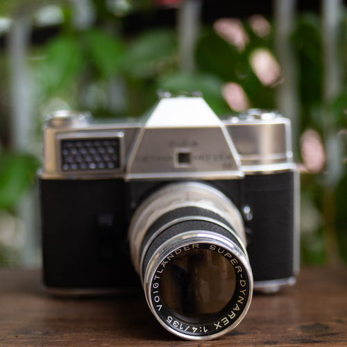 Kodak Retina Reflex IV – Voigtländer Super-Dynarex 135mm f/4
