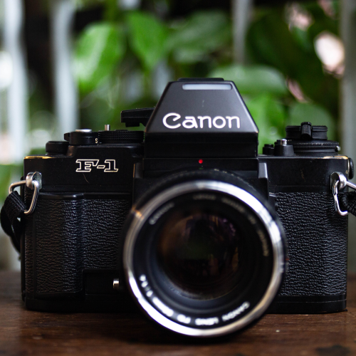 Canon New F-1 – Canon FD 50mm f/1.4