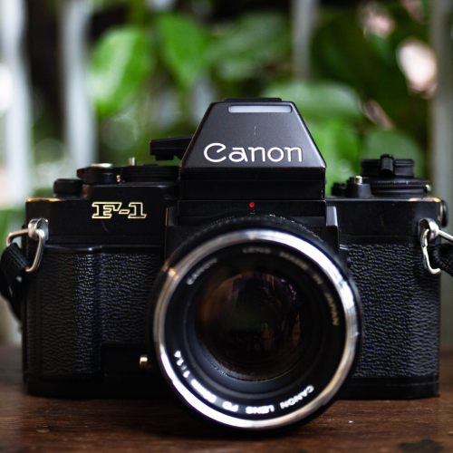 Canon New F-1 – Canon FD 50mm f/1.4